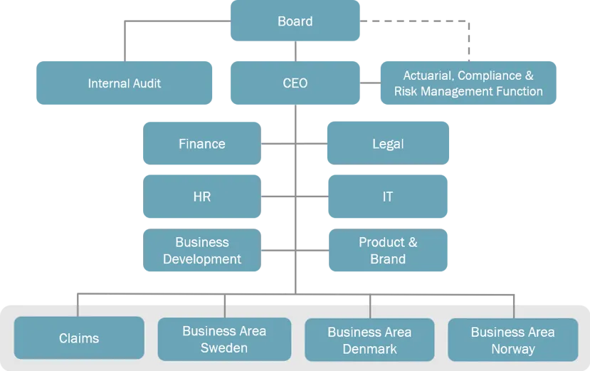 Organisationsschema