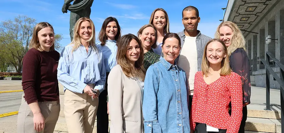 Flere av de ansatte i vårt Holdbare Medarbeider-team.